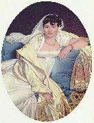Jean Auguste Dominique Ingres Portrat der Madame Riviere oil painting on canvas